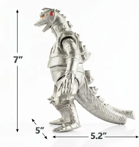 Miniatura 3 de JAYKENIXO Nueva figura de acción de la película Mecha Dragon 2023, juguete de monstruo dragón, tamaño de 7 pulgadas, bolsa de transporte incluida