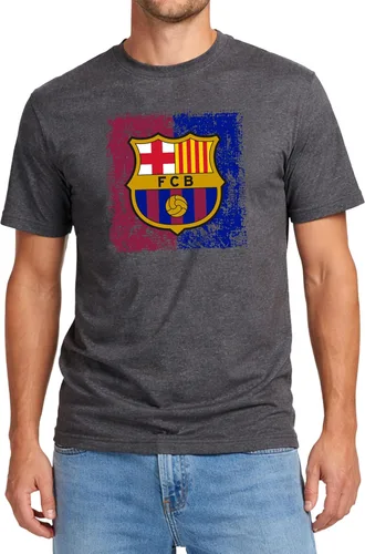 Miniatura 27 de Icon Sports Officially Licensed FC Barcelona Cotton T-Shirt - Unisex Adult azul