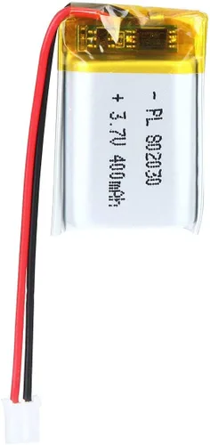 Miniatura 18 de Batería recargable Lipo de polímero de litio de 3.7V 3000mAh 605080 con conector PH2.0.000 in JST para altavoz y dispositivo inalámbrico