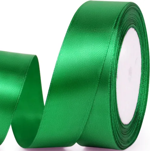 Miniatura 38 de Cinta de satén de 5/8" x 100 yardas - Cinta de seda naranja otoñal con carrete - Ideal para envolver regalos, ramos florales, manualidades