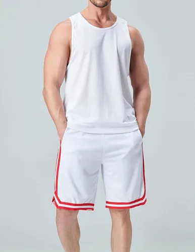 Miniatura 34 de Liberty Imports Paquete de 5 pantalones cortos de baloncesto atléticos de secado rápido para hombre, entrepierna de 9 pulgadas con bolsillos, ropa