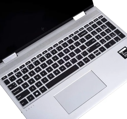 Miniatura 6 de Cubierta de teclado para portátil HP 15.6 15-dw 15-dy 15-da/db 15-ef 15-bs/bw 15-dy5033dx dy5073dx dy2073dx dy5399nr dy5599nr 15-dw4047nr Negro