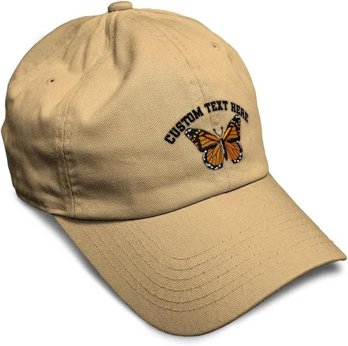 Miniatura 17 de Gorra de béisbol suave con diseño de mariposa monarca, con insectos, bordado de mariposa, de algodón, para hombres y mujeres