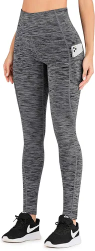 Miniatura 2 de IUGA - Leggings para mujer con bolsillos tiro alto y levantamiento de glúteos para yoga y entrenamiento con 4 bolsillos