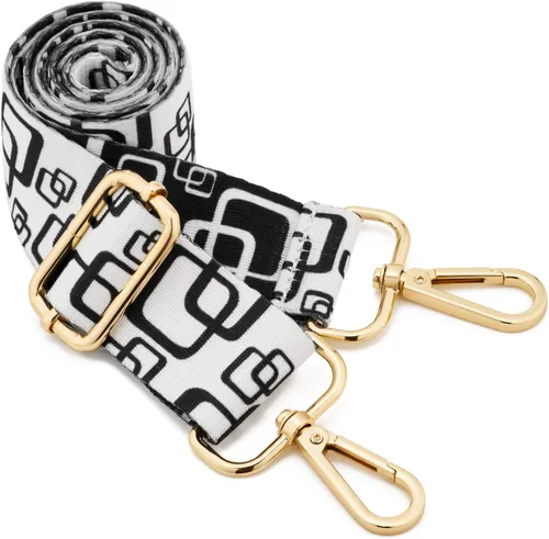 Miniatura 261 de ZOOEASS - Correa de repuesto para cartera, para colgar en el hombro o para cruzar, ancha y ajustable, de lona