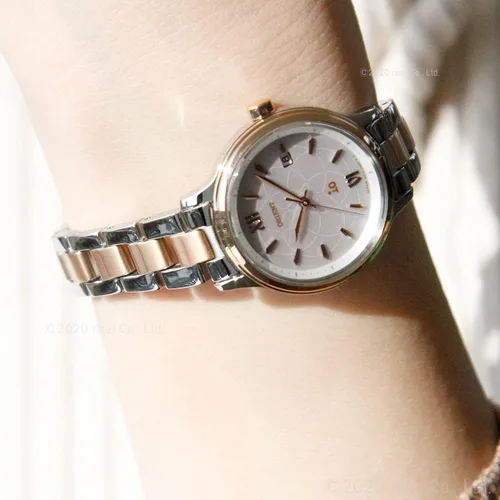 Miniatura 6 de Orient RN-WG0415A iO Ladies Metal Natural & Plain Solar Reloj Enviado desde Japón, Moderno