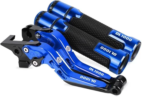 Miniatura 16 de Motocicleta para Suzuki DL1000 V-Strom 2002 2003 2004 2005 2006-2016 Frenos de motocicleta Barra de acoplamiento Palancas de embrague de freno Negro1
