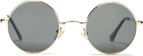 Miniatura 8 de PORADAY Circle Lennon - Gafas de sol polarizadas redondas retro, estilo hippie, gafas de sol de círculo pequeño