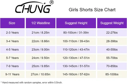 Miniatura 6 de CHUNG Pantalones cortos de baile para niñas pequeñas y grandes, para usar debajo del vestido, falda, uniforme escolar, 4 unidades, 2-9 años