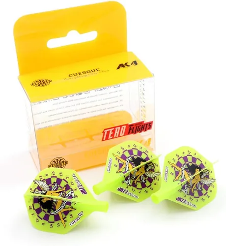 Miniatura 4 de CUESOUL TERO AK4 Plumas para dardos Forma estándar/Forma escudo/Forma diamante Forma estándar-águila azul