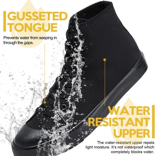 Miniatura 3 de Zapatos de trabajo antideslizantes para hombres y mujeres, tenis unisex resistentes al aceite y al agua para fabricantes de servicios de alimentos