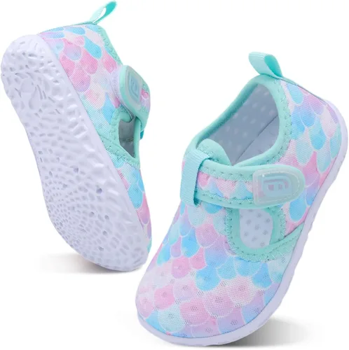 Miniatura 31 de JOINFREE Zapatos de agua para bebés y niños pequeños, sandalias para niños y niñas, zapatillas transpirables para caminar y correr