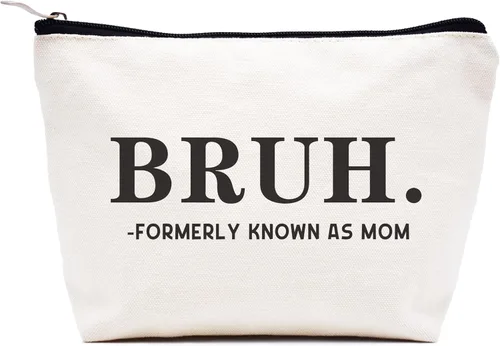 Miniatura 124 de LIBIHUA Obtener regalo de boda - Bolsa de maquillaje bolsa de cosméticos bolsa de viaje, Beige, 10-En Mi Madre del Pájaro