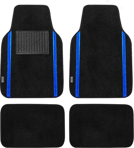 Miniatura 10 de FH Group - Juego completo de fundas para asientos de auto de cuero sintético, ajuste universal, para asientos frontales con respaldo bajo, Rosa