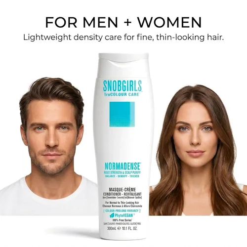 Miniatura 2 de Acondicionador de biotina para cabello fino y fino – Acondicionador vegano ligero con aceite de argán, niacinamida, ceramidas y protección