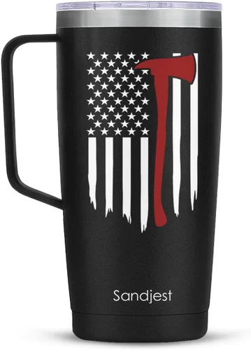 Miniatura 20 de SANDJEST Mejor Taza para Tía Taza de Tía con Asa 20oz Acero Inoxidable Taza de Café Aislada para Viaje Regalos para Tías de Sobrina Sobrino Regalo