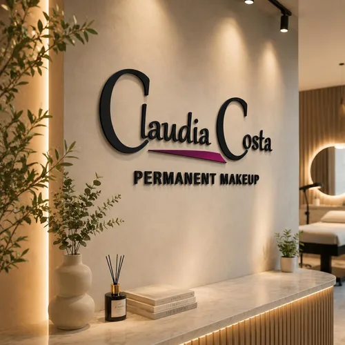 Miniatura 4 de Letrero de acrílico personalizado con logotipo de negocios, letrero de pared 3D personalizado para recepción de oficina, letrero profesional