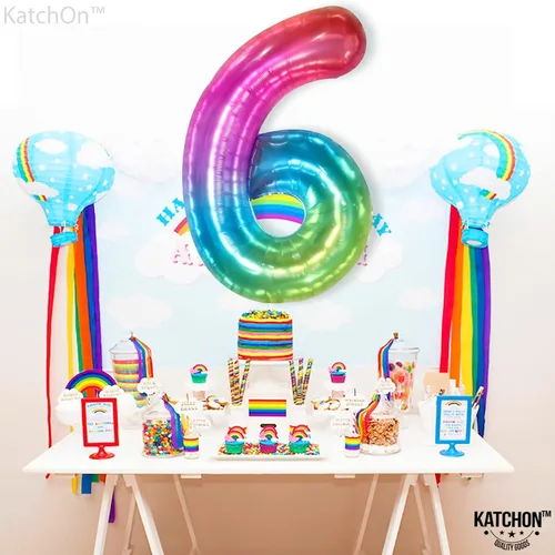 Miniatura 219 de KatchOn, Globo grande azul número 2 de 40 pulgadas Decoraciones de cumpleaños de Baby Shark para niño de 2 años Globo azul número 2 Globo