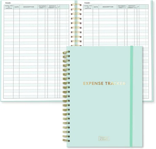 Miniatura 8 de Sweetzer & Orange S&O - Cuaderno de seguimiento de presupuesto, bloc de notas para mantenerse organizado, diario de ahorros, planificador
