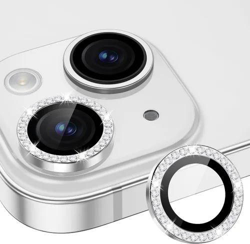 Miniatura 14 de Protector de Lente de Cámara Bling para iPhone 17 Pro / 17 Pro Max, Anillo de Metal con Diamante Individual con Dureza 9H, Protector de Pantalla