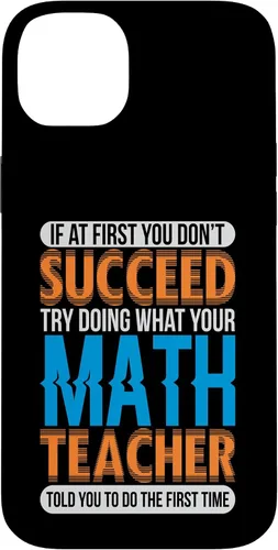 Miniatura 15 de Math Humor Do What Your Math Teacher Says Math Teacher Case for iPhone 17