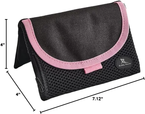 Miniatura 7 de Running Buddy Riñonera unisex para correr, para hombres y mujeres, cintura para caminar, viajar, sin cinturones, rozaduras ni rebotes, resistente al