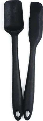 Miniatura 9 de RSVP International Ela Collection - Juego de 4 piezas de acero recubierto de silicona, cuchara, espátula y cepillo, varios