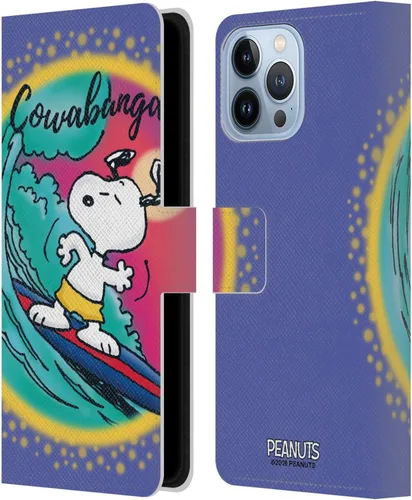 Miniatura 44 de Head Case Designs Funda de piel con licencia oficial de Peanuts Beach Surf Snoopy Boardwalk Airbrush compatible con Apple iPhone 11