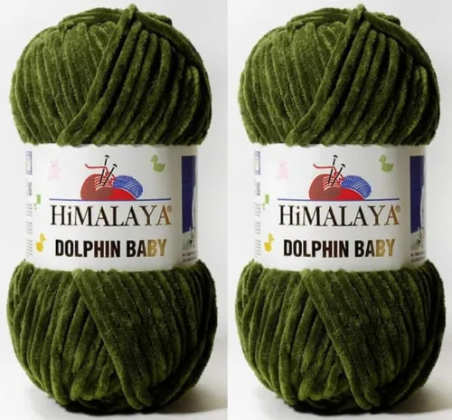 Miniatura 25 de Himalaya Dolphin 80301 - Ovillo de lana para tejer, 2 madejas, 264 yardas, 2 x 3.53 oz (80301)