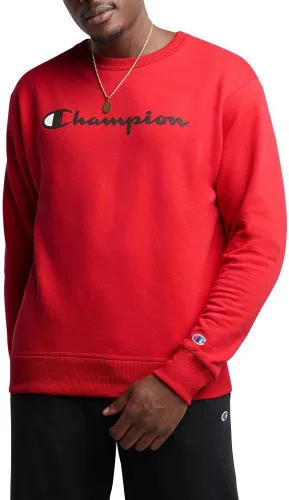 Miniatura 95 de Champion Sudadera de forro polar de peso medio con cuello redondo para hombre (regular o grande y alto)
