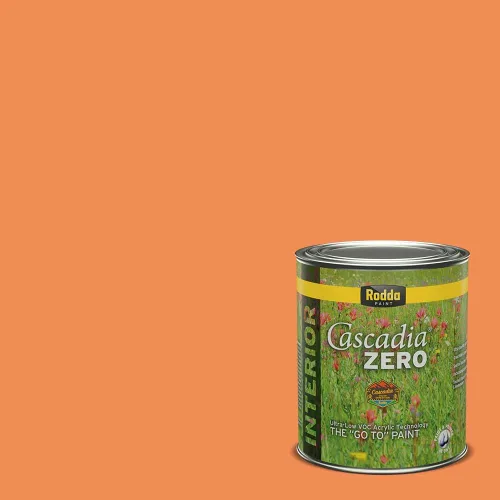 Miniatura 66 de Rodda Paint CASCADIA ZERO - Pintura plana e imprimación para interiores en uno, cuarto de galón, crema de ballet