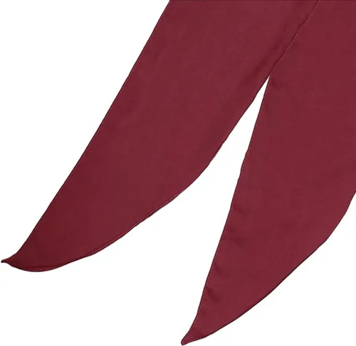 Miniatura 20 de Allegra K Bufandas flacas puras de color sólido liso para mujer, banda larga para el pelo