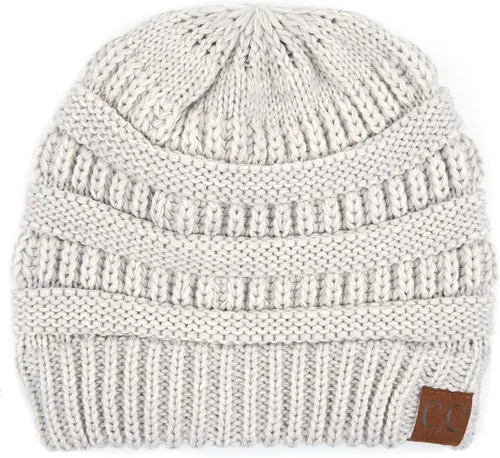 Miniatura 237 de C.C Trendy Warm Chunky Soft Stretch Cable Knit Beanie
