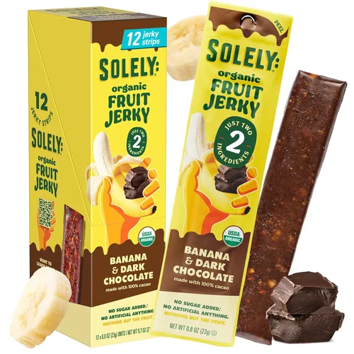Miniatura 8 de Solely - Charqui de frutas orgánicas Un ingrediente Vegano Sin OGM Sin gluten Sin agregado de azúcar