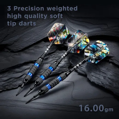Miniatura 7 de Viper Dardos de punta suave de hielo negro