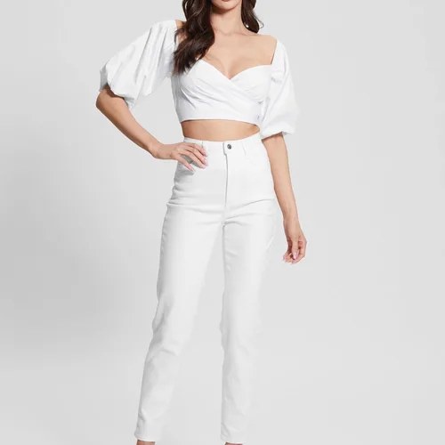 Miniatura 2 de GUESS Camisa corta de junio con hombros descubiertos para mujer