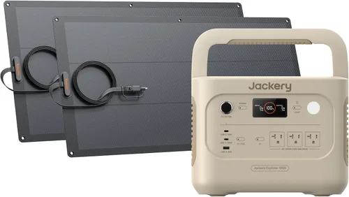 Miniatura 19 de Jackery Explorer 1000 v2 Estación de Energía Portátil, Batería LiFePO4 de 1070Wh, Salida AC de 1500W/USB-C de 100W, Carga Rápida de 1 Hora