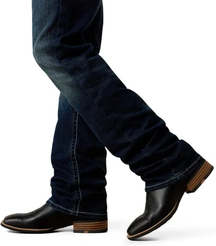 Miniatura 6 de ARIAT Jeans rectos para hombre M5 Straight Stretch Remming apilable pierna recta