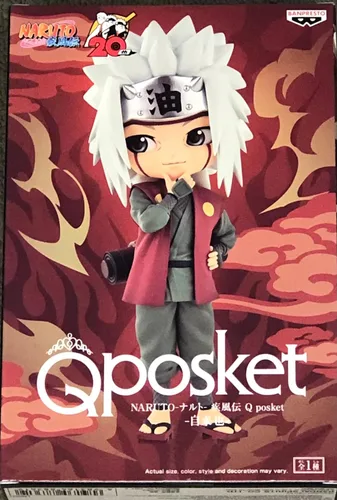 Banpresto - Naruto Shippuden - Jiraiya, Bandai Spirits Q Posket Figura