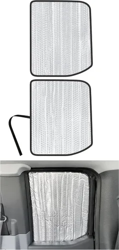 Miniatura 11 de YelloPro - Parasol para ventana lateral para asiento delantero (juego de 2) ajuste personalizado para Ford F-150 F150 2021 2022 2022 2023 2024 2025