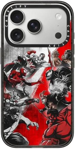 Miniatura 106 de CASETiFY Funda Impact para iPhone 17 Pro Max [Colaboración Marvel/Delgada/Magsafe / Protección contra caídas de grado militar 4X de 8.2 pies]
