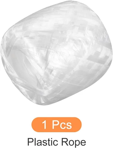 Miniatura 5 de Cuerda de nailon de poliéster [para embalaje incluido en el hogar DIY] -350m/1148ft / 1Roll Plástico, Blanco