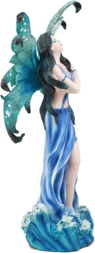Miniatura 2 de Atlantic Collectibles Elemental Nación Diosa de hada de agua 12" Tall