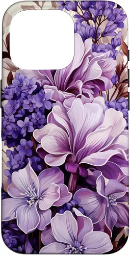 Miniatura 19 de Funda para iPhone 12 mini Lavender Floral Purple Flower