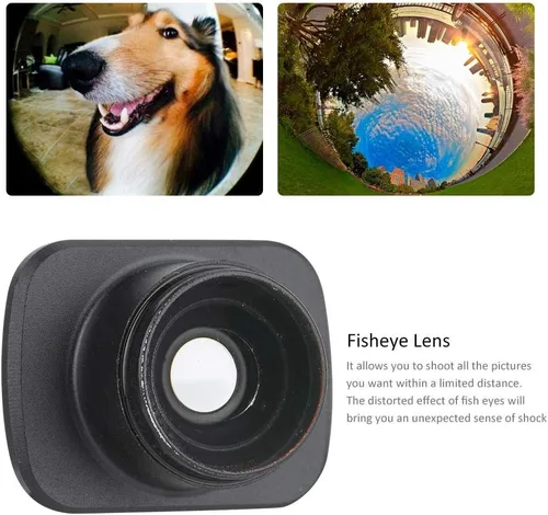 Miniatura 3 de Juego de 3 filtros para Osmo, micro gran angular/10X macro/ojo de pez Kit de filtro de lente para cámara OSMO
