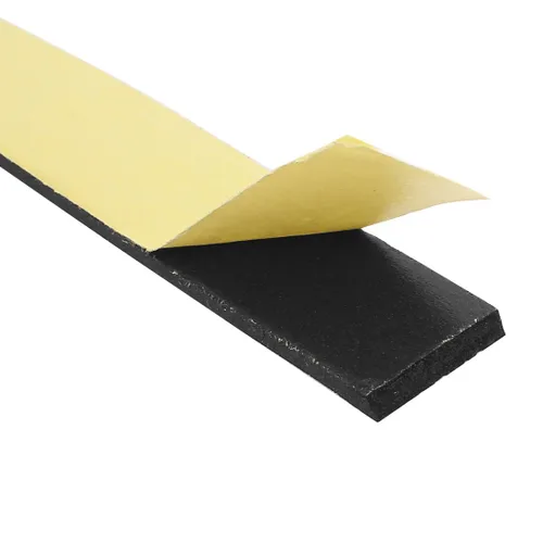 Miniatura 4 de uxcell Cinta adhesiva de esponja de una cara de 0.984 in x 0.157 in, cinta adhesiva de espuma de sellado de 9.8 ft 10 pies (paquete de 1)
