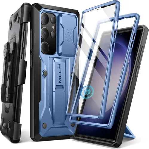 Miniatura 12 de TONGATE Funda para Samsung Galaxy S23 Ultra, [cubierta deslizante integrada para cámara y protector de pantalla] [2 marcos frontales] Funda de grado