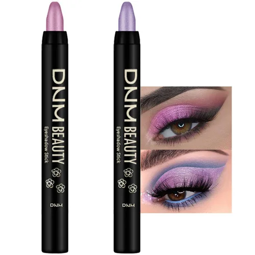 Miniatura 50 de evpct - Juego de lápices de sombra en crema para ojos, a granel, morado claro y violeta brillante, 2 unidades, 08+09 Juego de 2 piezas: morado claro