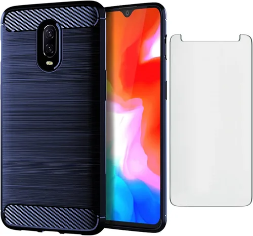 Miniatura 10 de Asuwish Funda de teléfono para Samsung Galaxy A6 con protector de pantalla de vidrio templado y accesorios de celda de silicona delgada y suave TPU