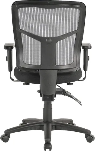 Miniatura 5 de Lorell, LLR86201, silla de gestión de respaldo medio de la serie ErgoMesh